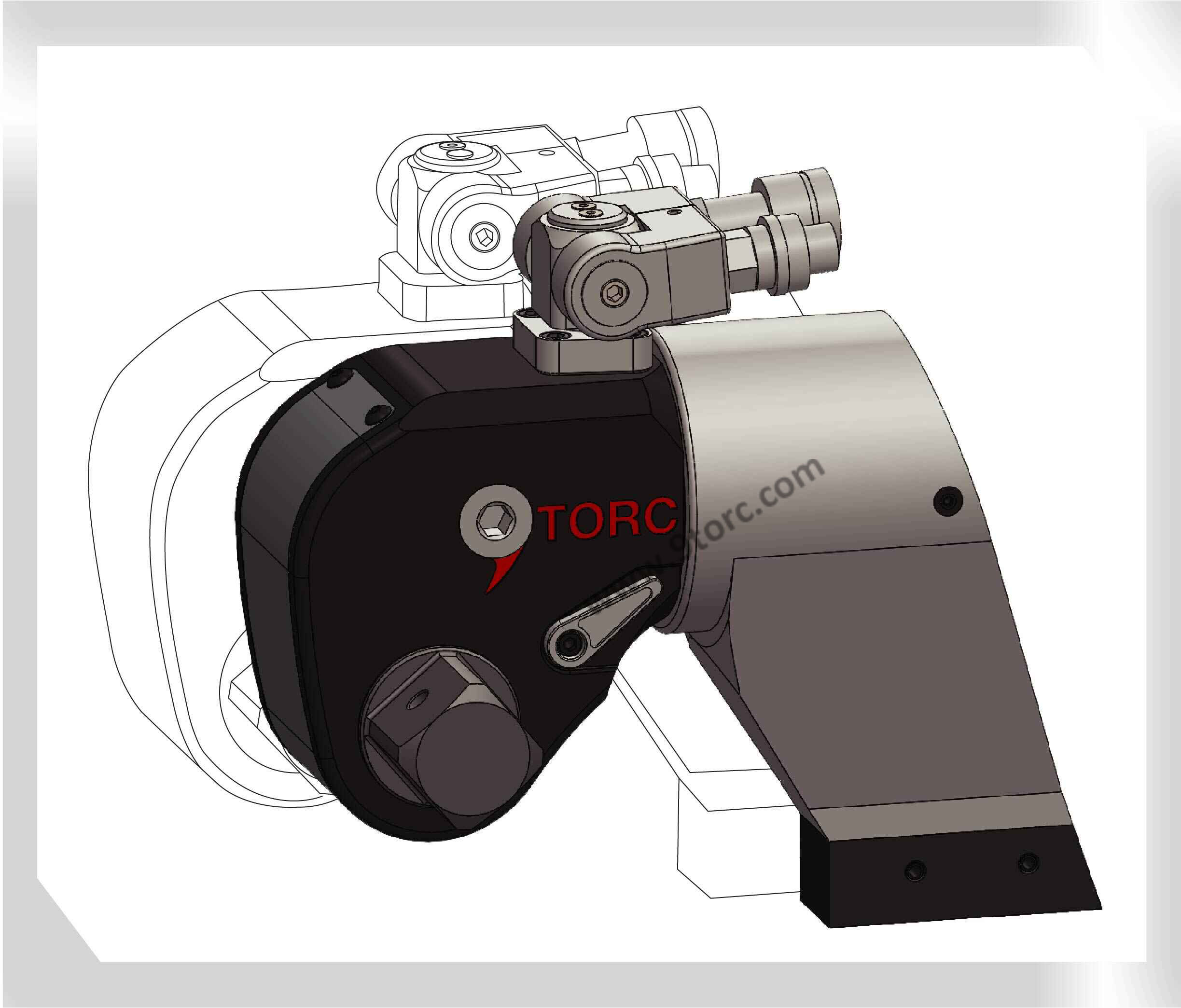 Square Drive Hydraulic Torque Wrench